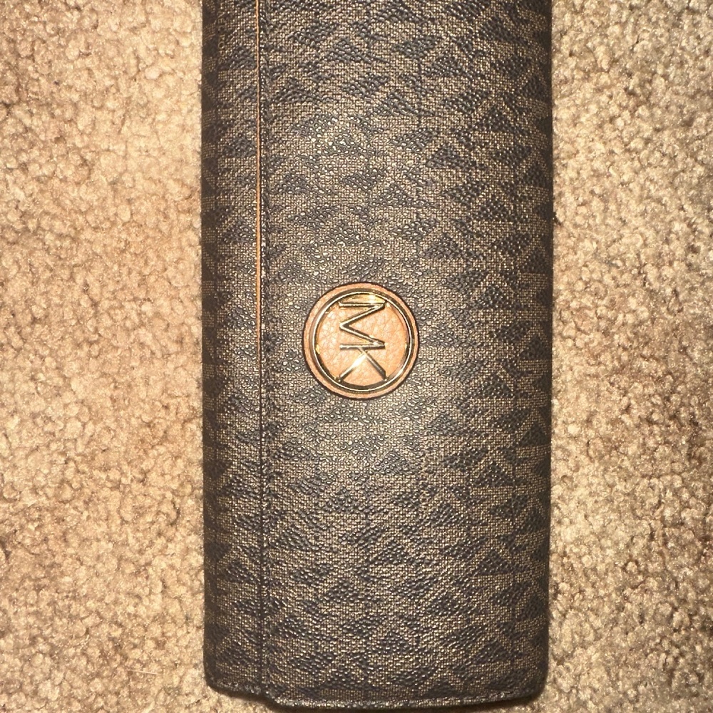 Michael Kors Large Logo Leather Wallet